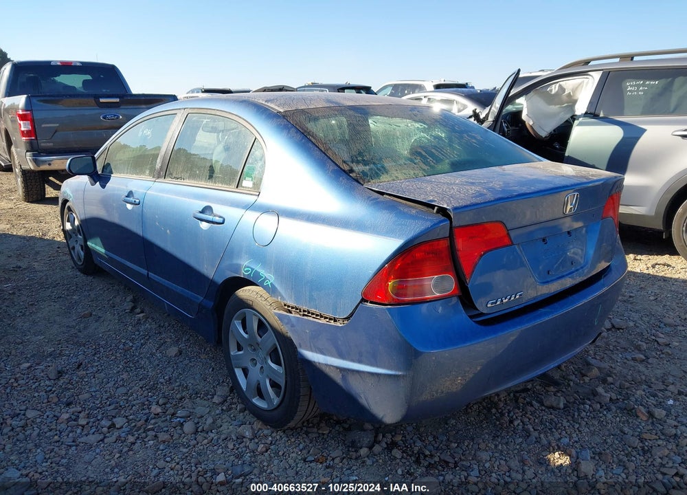 2008 HONDA CIVIC LX VIN: 1HGFA16518L085250