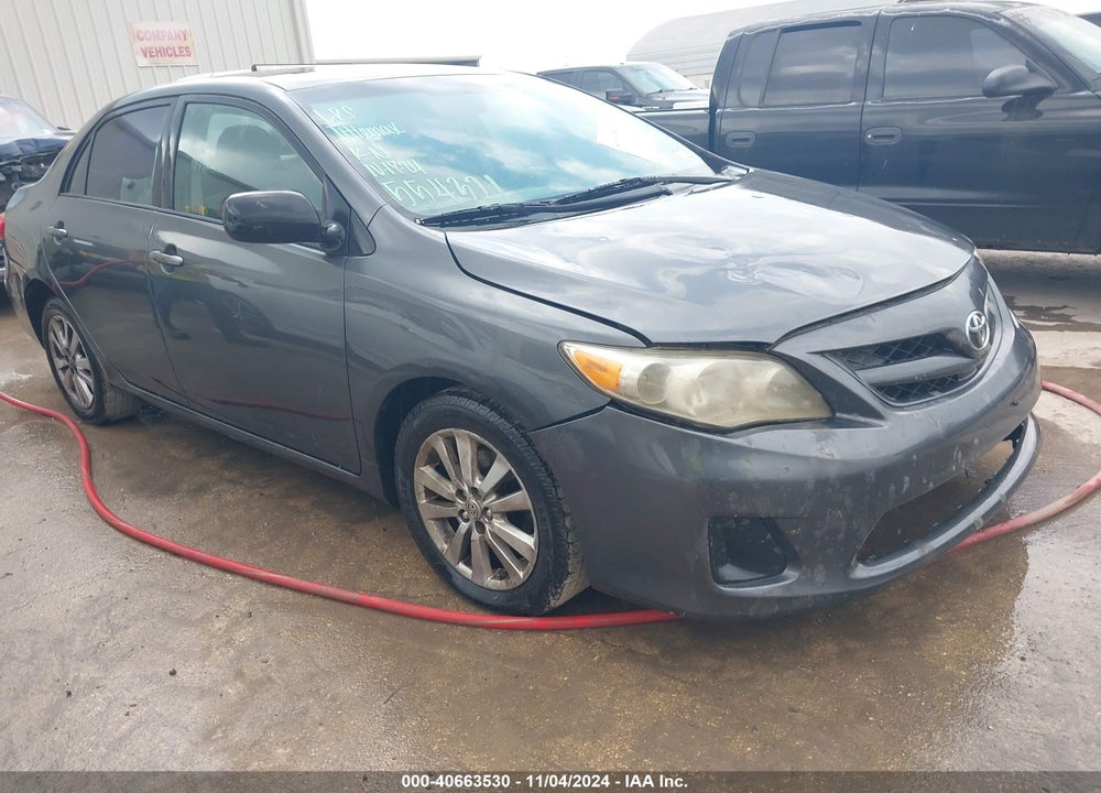 2011 TOYOTA COROLLA LE VIN: 2T1BU4EE2BC554321