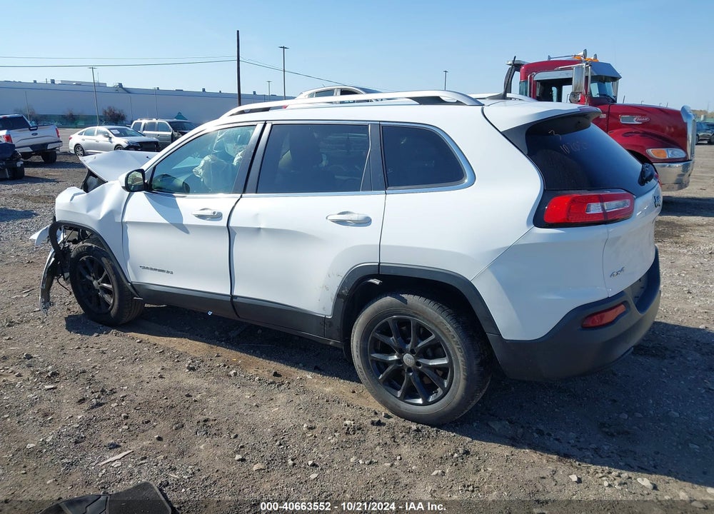 2016 JEEP CHEROKEE LATITUDE VIN: 1C4PJMCB7GW109000