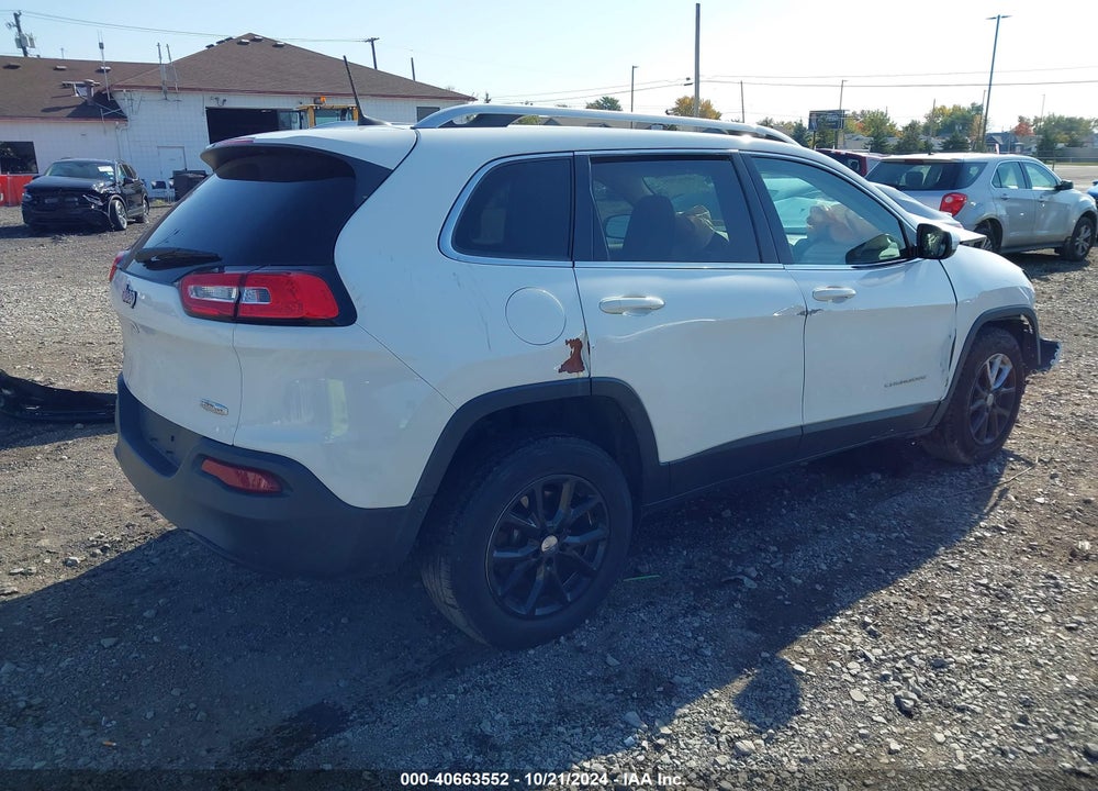 2016 JEEP CHEROKEE LATITUDE VIN: 1C4PJMCB7GW109000