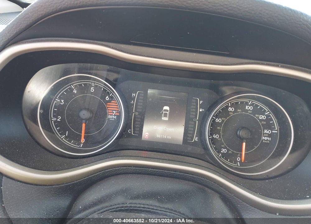 2016 JEEP CHEROKEE LATITUDE VIN: 1C4PJMCB7GW109000