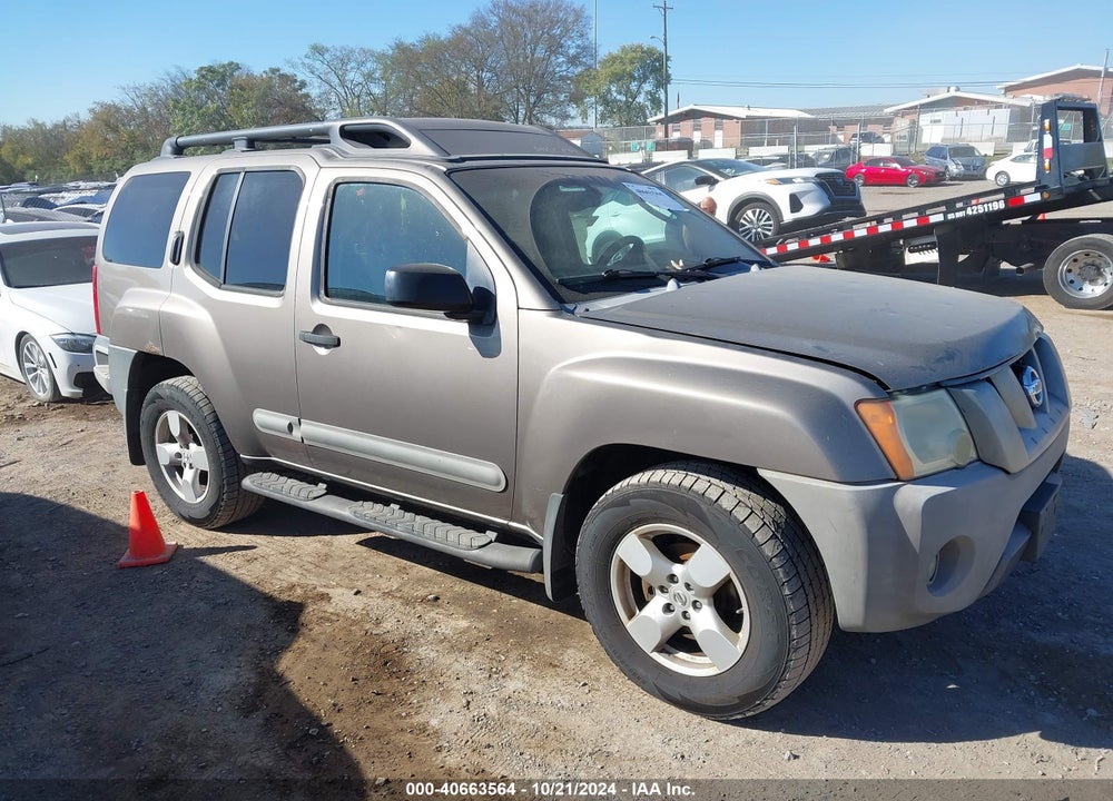 2005 NISSAN XTERRA SE VIN: 5N1AN08W05C614904