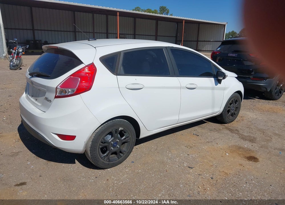 2016 FORD FIESTA SE VIN: 3FADP4EJ9GM126697