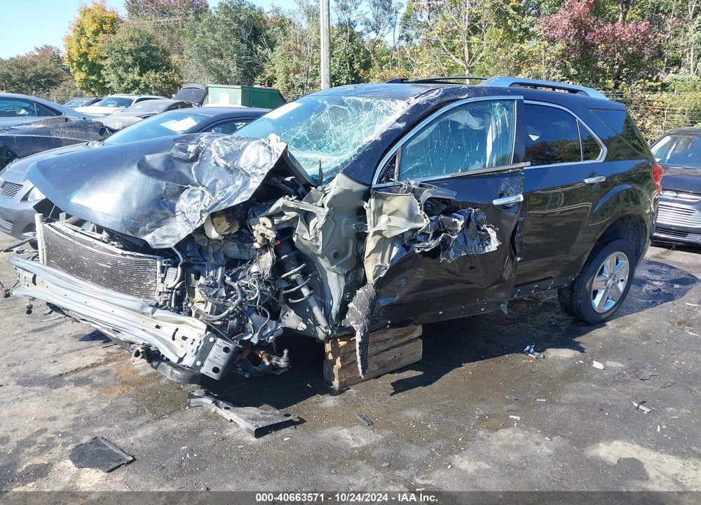 2014 CHEVROLET EQUINOX LTZ VIN: 2GNFLHEK7E6160294