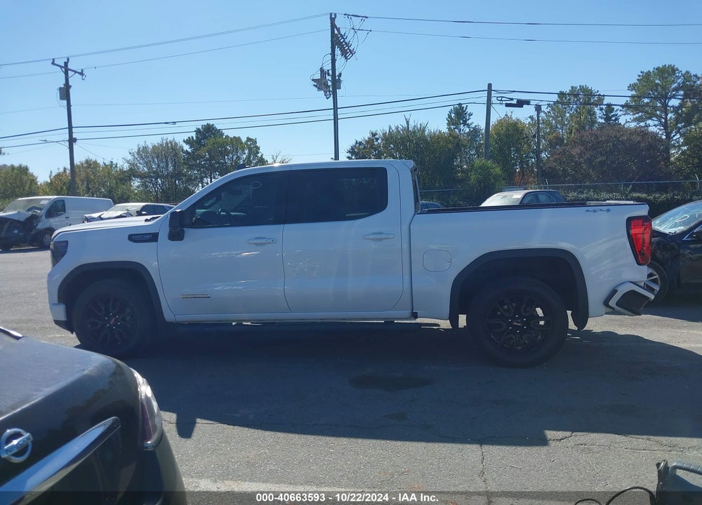 2022 GMC SIERRA 1500 4WD SHORT BOX ELEVATION WITH 3SB VIN: 3GTUUCED6NG637867