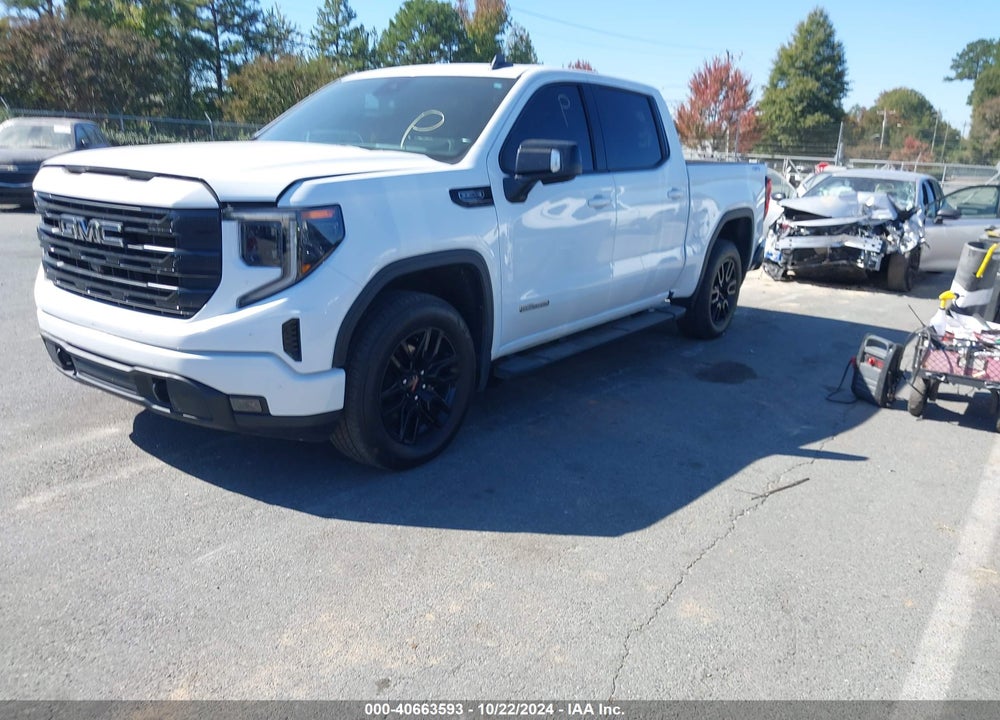 2022 GMC SIERRA 1500 4WD SHORT BOX ELEVATION WITH 3SB VIN: 3GTUUCED6NG637867
