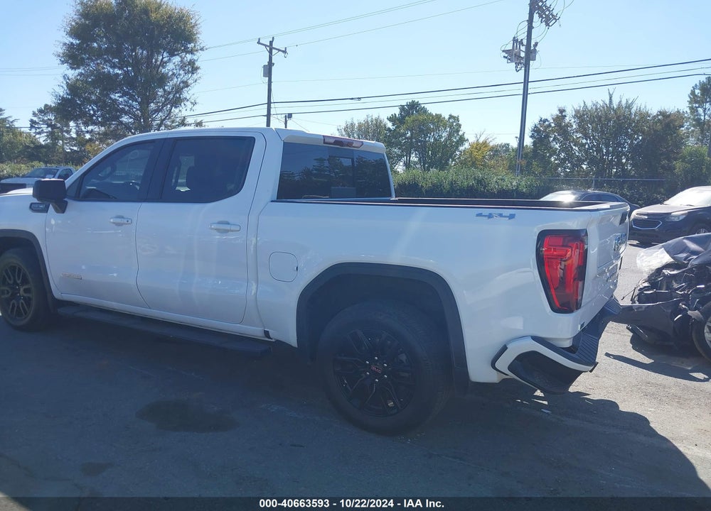 2022 GMC SIERRA 1500 4WD SHORT BOX ELEVATION WITH 3SB VIN: 3GTUUCED6NG637867