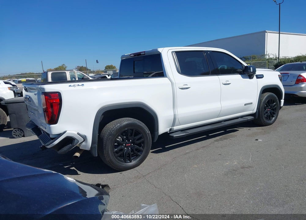 2022 GMC SIERRA 1500 4WD SHORT BOX ELEVATION WITH 3SB VIN: 3GTUUCED6NG637867