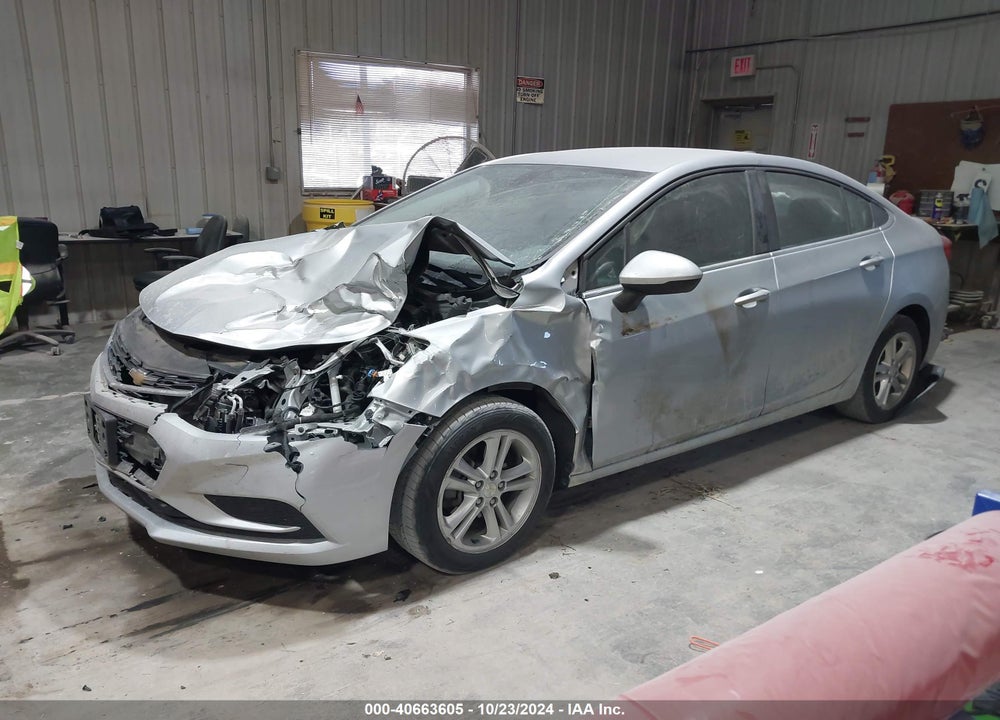 2018 CHEVROLET CRUZE LT AUTO VIN: 1G1BE5SMXJ7164820