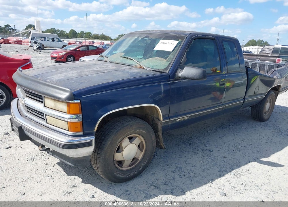 1998 CHEVROLET C/K 1500 SILVERADO FLEETSIDE VIN: 1GCEK19M4WE231944