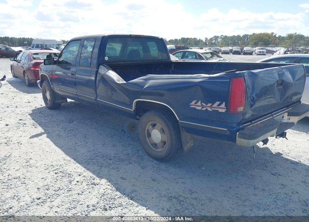1998 CHEVROLET C/K 1500 SILVERADO FLEETSIDE VIN: 1GCEK19M4WE231944