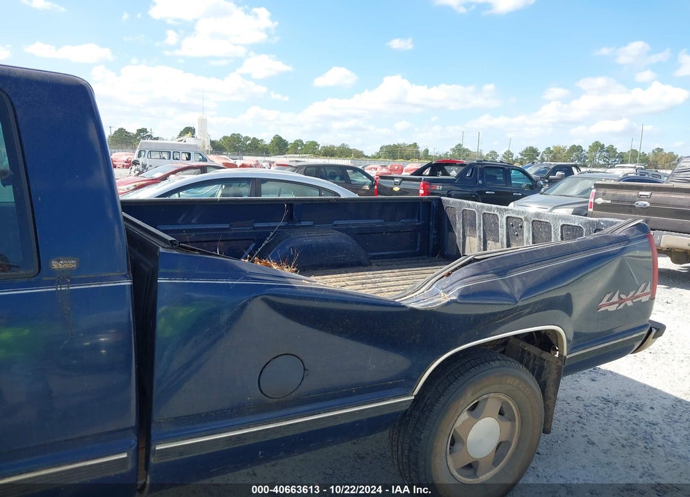 1998 CHEVROLET C/K 1500 SILVERADO FLEETSIDE VIN: 1GCEK19M4WE231944