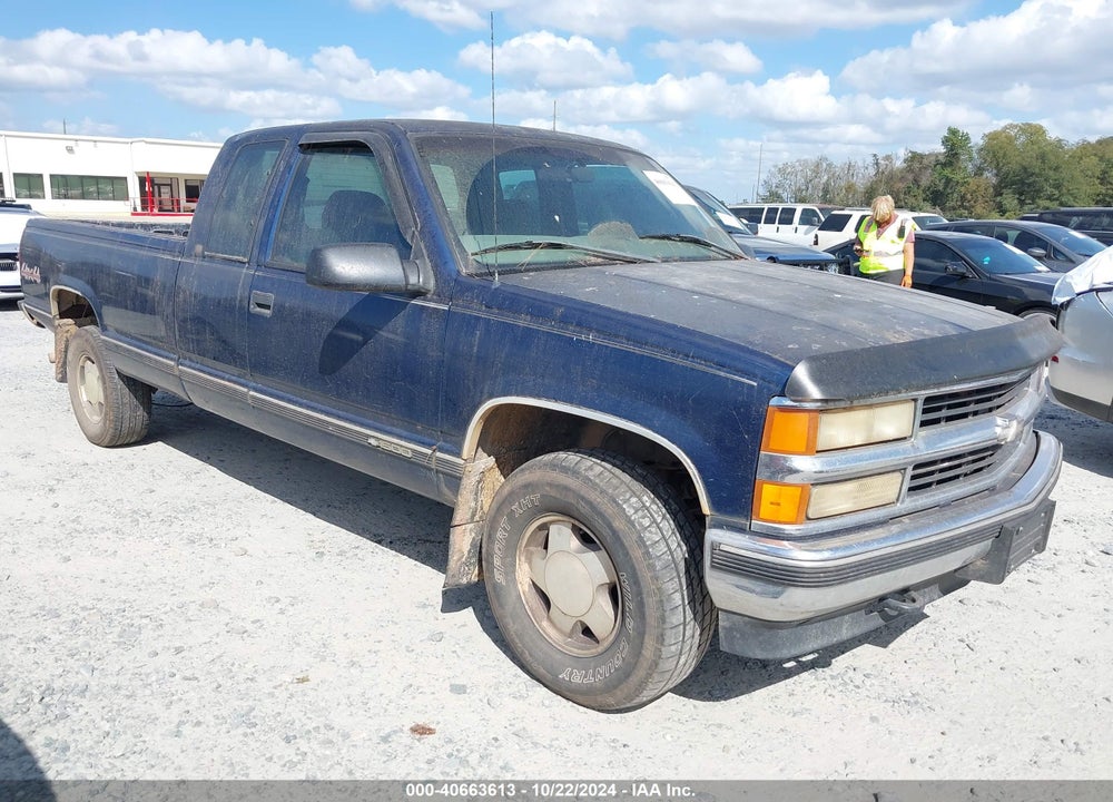 1998 CHEVROLET C/K 1500 SILVERADO FLEETSIDE VIN: 1GCEK19M4WE231944