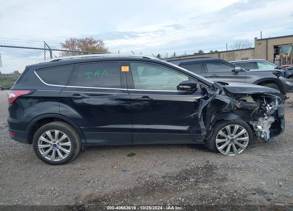 2017 FORD ESCAPE TITANIUM VIN: 1FMCU9JD1HUE82758
