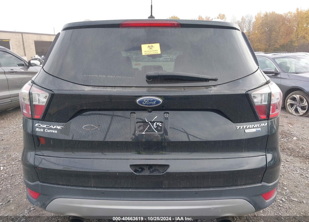 2017 FORD ESCAPE TITANIUM VIN: 1FMCU9JD1HUE82758