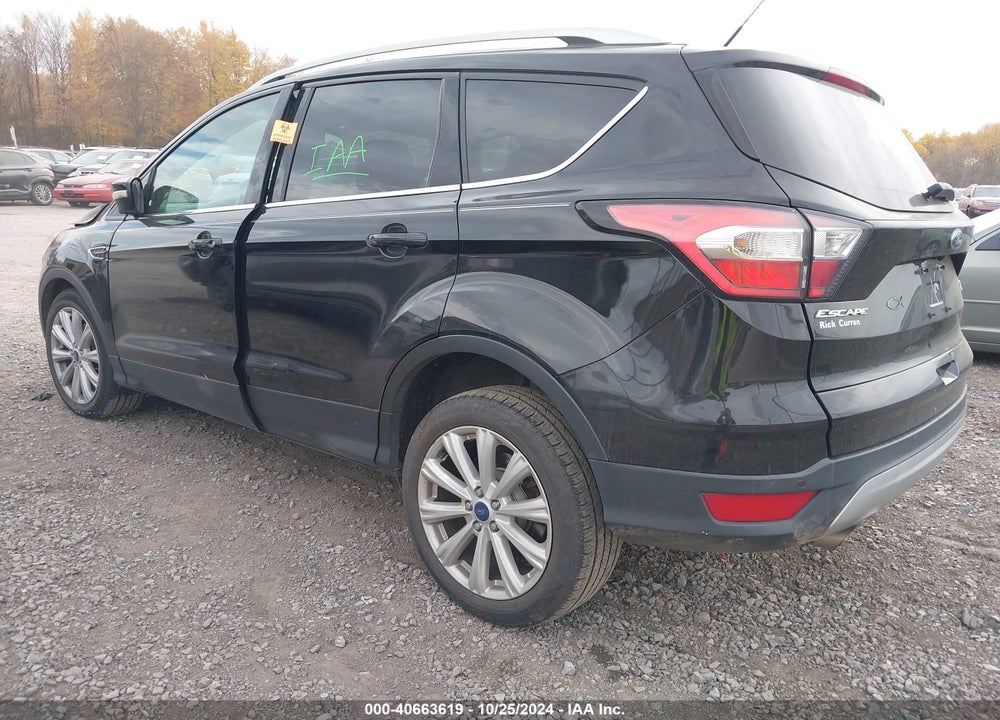 2017 FORD ESCAPE TITANIUM VIN: 1FMCU9JD1HUE82758