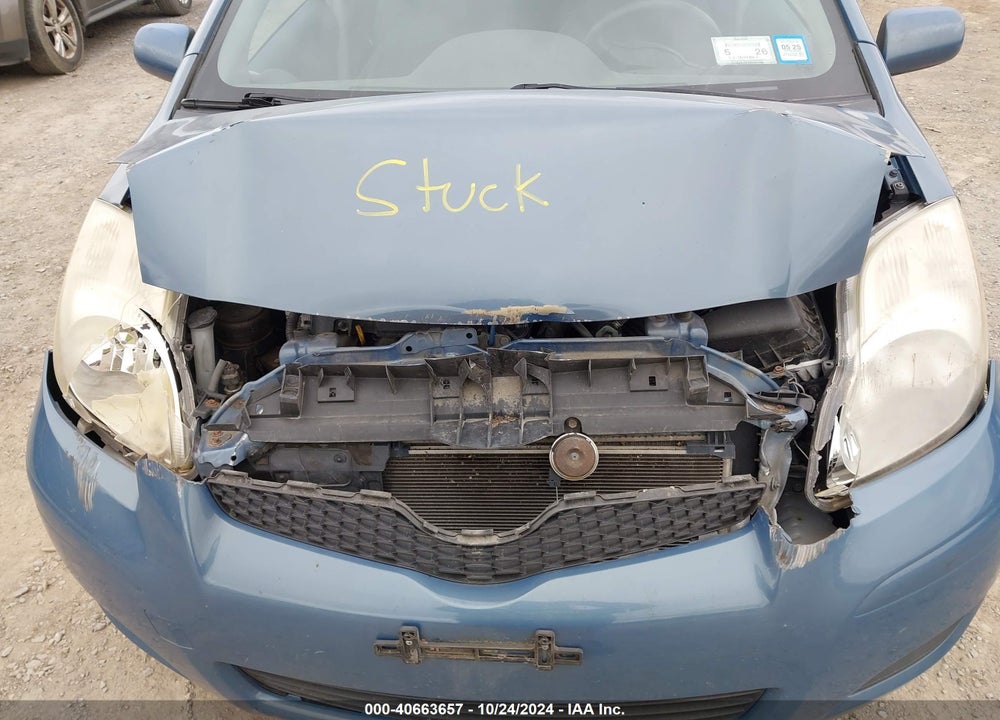 2009 TOYOTA YARIS VIN: JTDKT903595254785