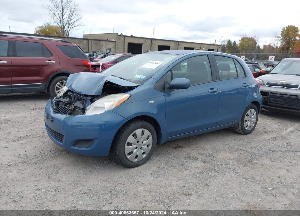 2009 TOYOTA YARIS VIN: JTDKT903595254785