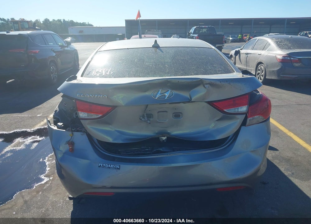2013 HYUNDAI ELANTRA GLS VIN: KMHDH4AE2DU917334