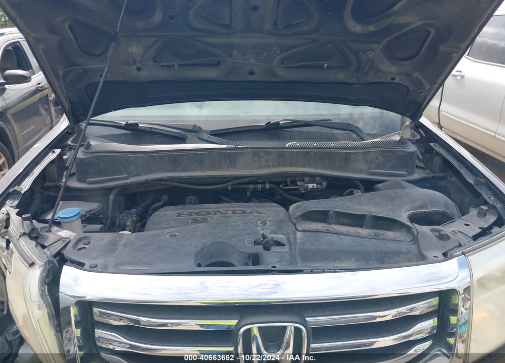 2013 HONDA PILOT EX-L VIN: 5FNYF3H65DB032073
