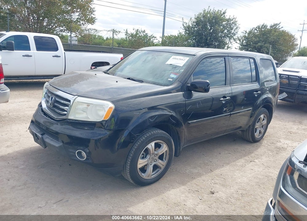 2013 HONDA PILOT EX-L VIN: 5FNYF3H65DB032073
