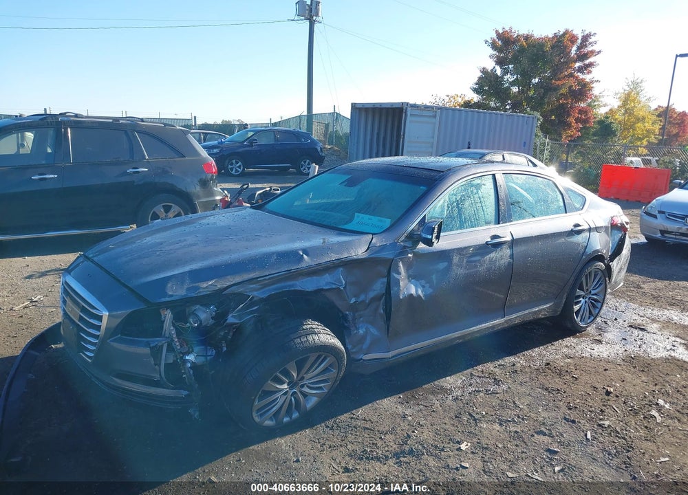 2015 HYUNDAI GENESIS VIN: KMHGN4JF3FU016216