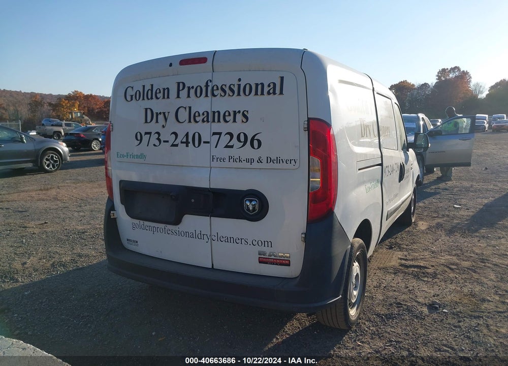 2018 RAM PROMASTER CITY TRADESMAN VIN: ZFBERFAB0J6K73097