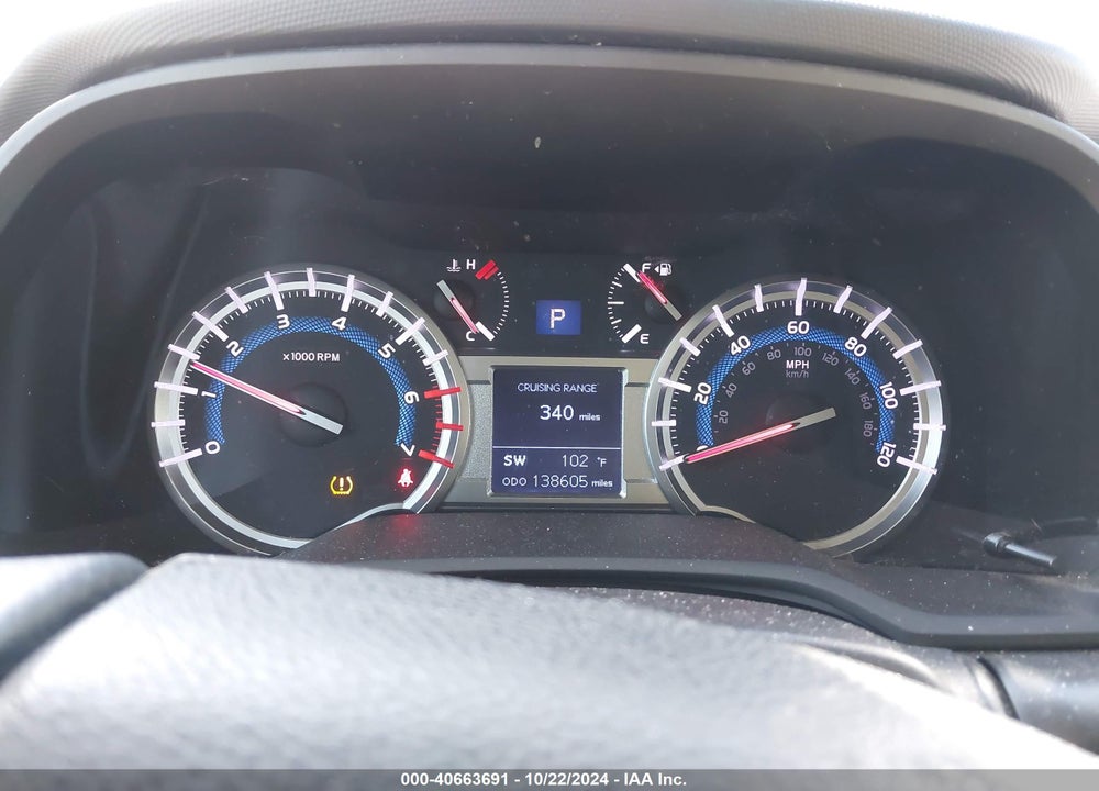2016 TOYOTA 4RUNNER LIMITED VIN: JTEBU5JR1G5381065