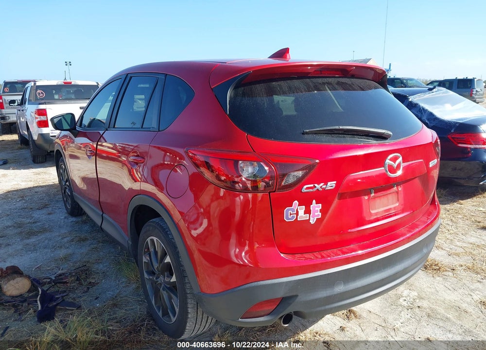 2016 MAZDA CX-5 GRAND TOURING VIN: JM3KE2DY3G0749978