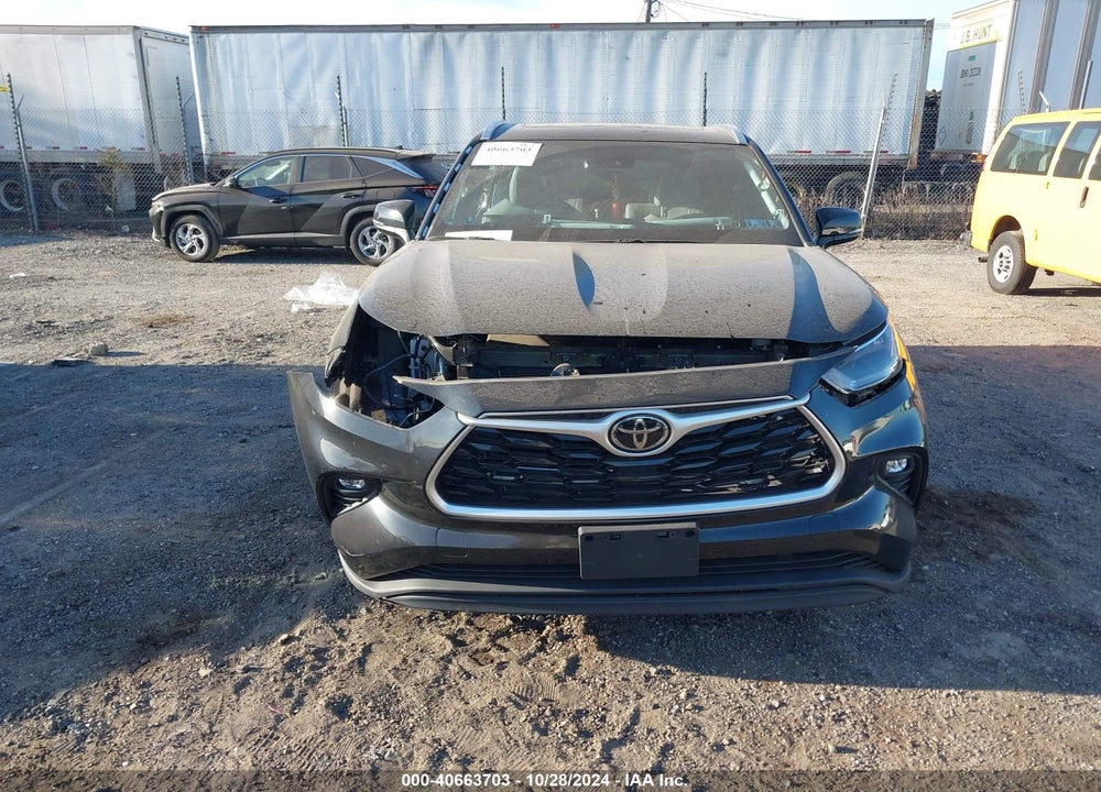 2021 TOYOTA HIGHLANDER XLE VIN: 5TDGZRBH6MS087577