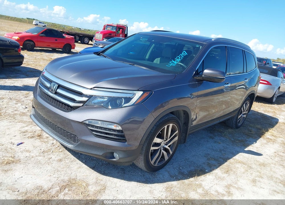 2018 HONDA PILOT ELITE VIN: 5FNYF6H08JB008813