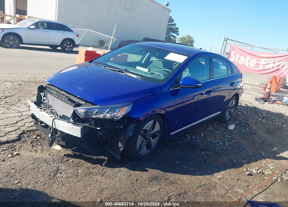 2022 HYUNDAI IONIQ HYBRID SEL VIN: KMHC85LC3NU270649