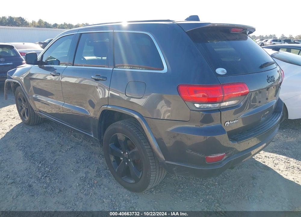 2015 JEEP GRAND CHEROKEE ALTITUDE VIN: 1C4RJEAG4FC614506