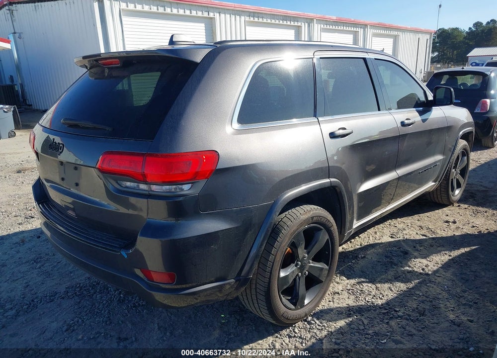 2015 JEEP GRAND CHEROKEE ALTITUDE VIN: 1C4RJEAG4FC614506