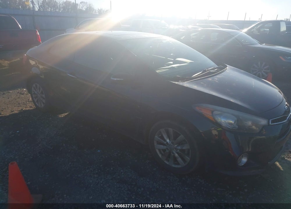 2016 KIA FORTE KOUP EX VIN: KNAFX6A8XG5648257