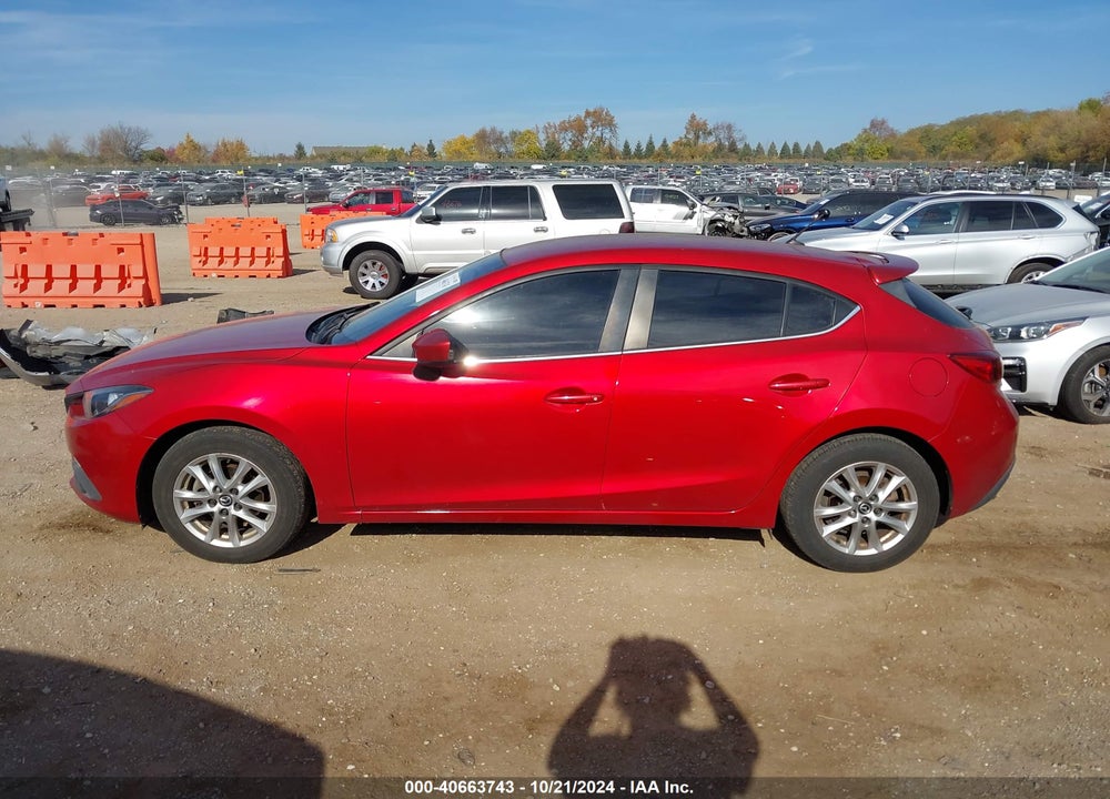 2016 MAZDA 3 I SPORT VIN: 3MZBM1K76GM308453