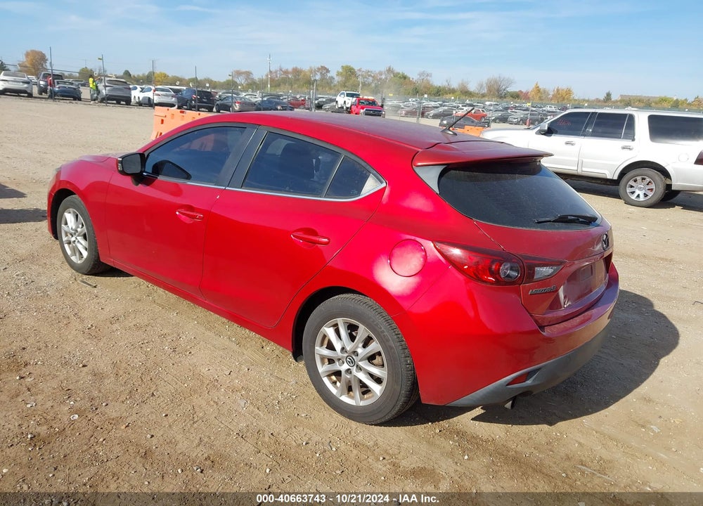 2016 MAZDA 3 I SPORT VIN: 3MZBM1K76GM308453