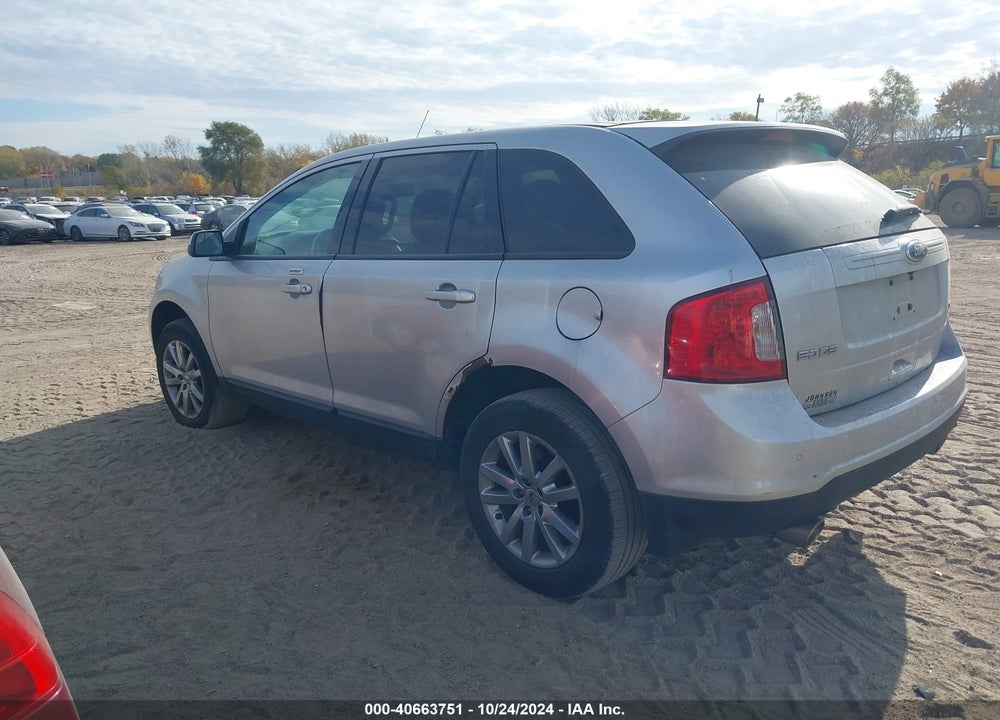 2013 FORD EDGE SEL VIN: 2FMDK3JCXDBE24114