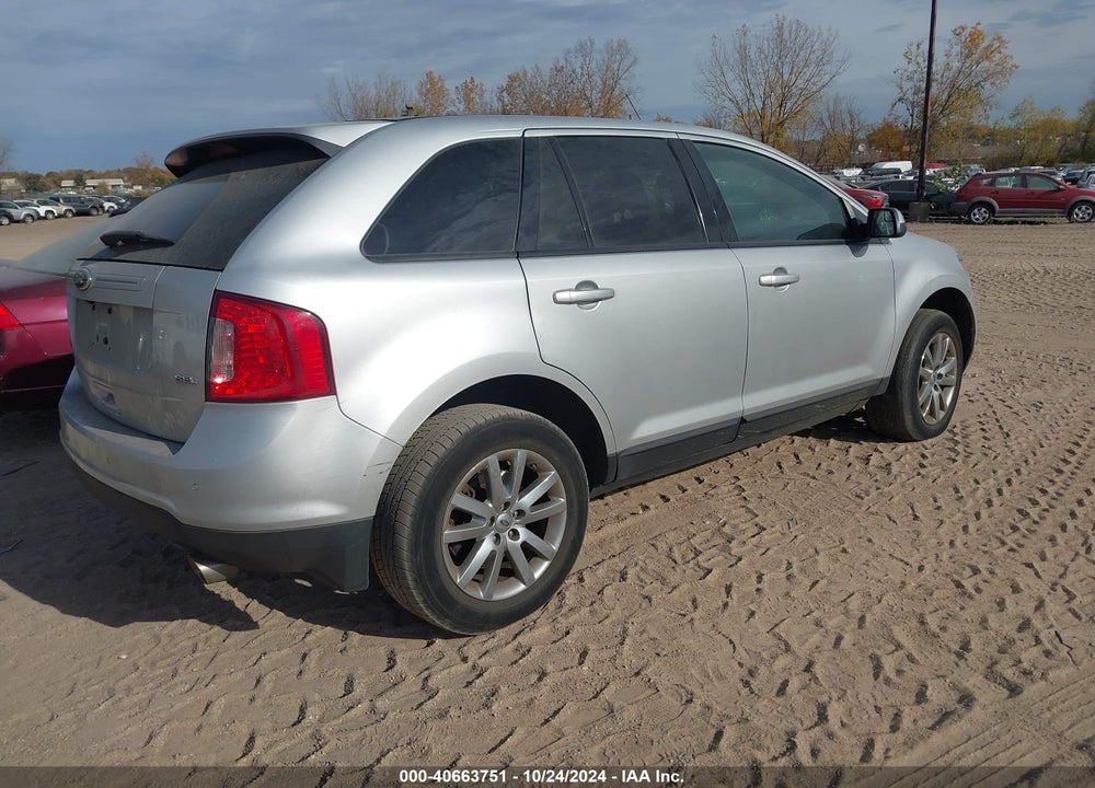 2013 FORD EDGE SEL VIN: 2FMDK3JCXDBE24114