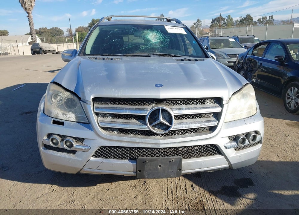 2010 MERCEDES-BENZ GL 450 4MATIC VIN: 4JGBF7BE3AA556237