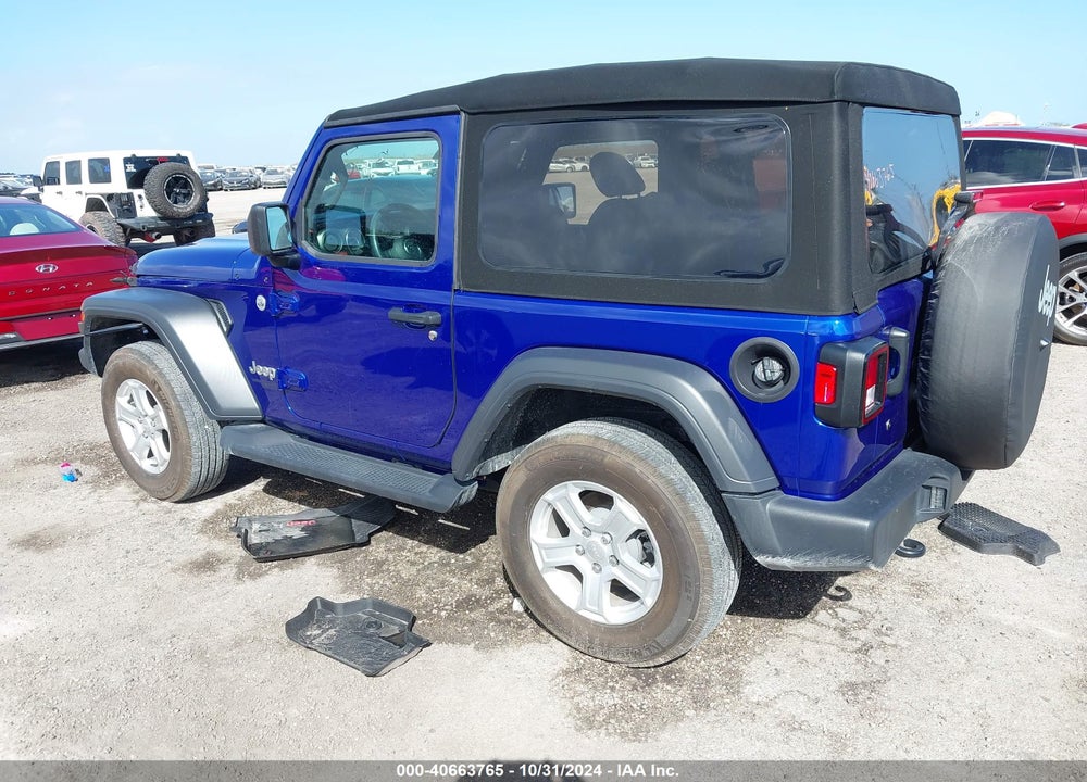 2019 ANGLER JEEP WR SPORT S 4X4 VIN: 1C4GJXAG7KW532443