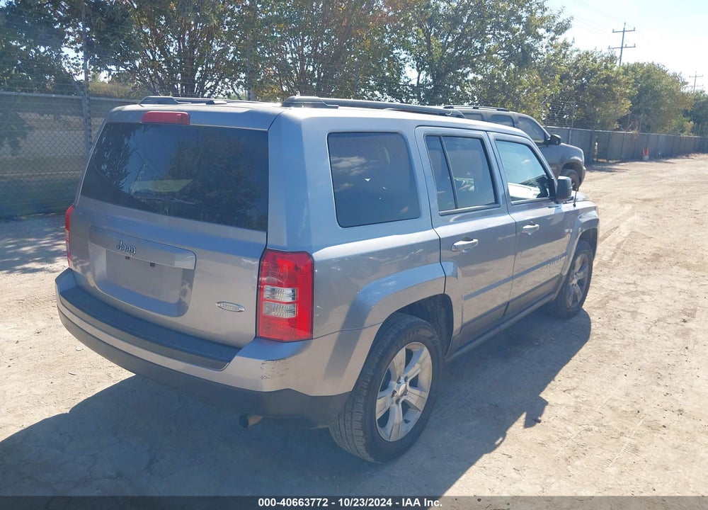 2016 JEEP PATRIOT LATITUDE VIN: 1C4NJPFA0GD647917