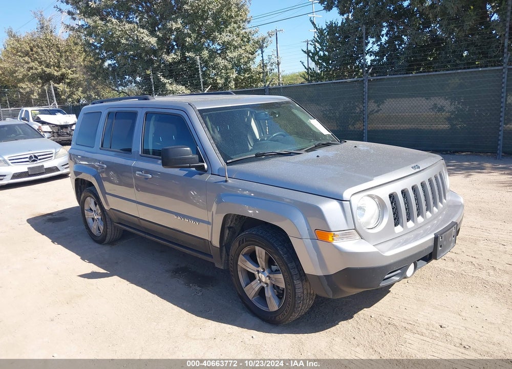 2016 JEEP PATRIOT LATITUDE VIN: 1C4NJPFA0GD647917