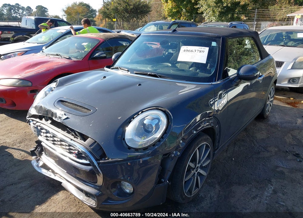 2016 MINI CONVERTIBLE COOPER S VIN: WMWWG9C54G3A92482