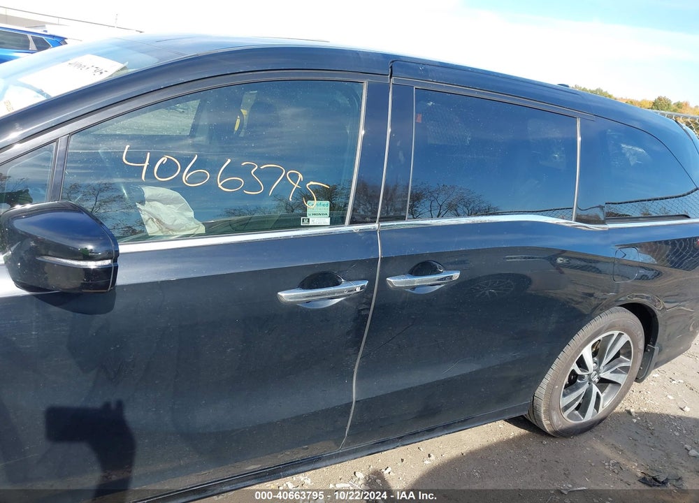 2019 HONDA ODYSSEY ELITE VIN: 5FNRL6H98KB087879