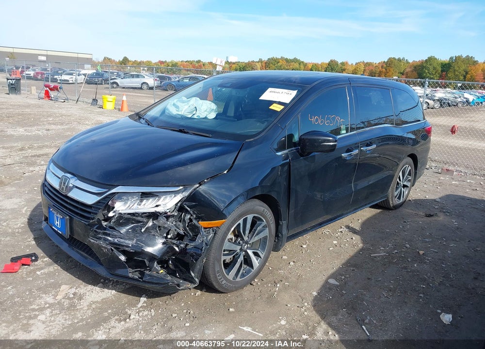 2019 HONDA ODYSSEY ELITE VIN: 5FNRL6H98KB087879