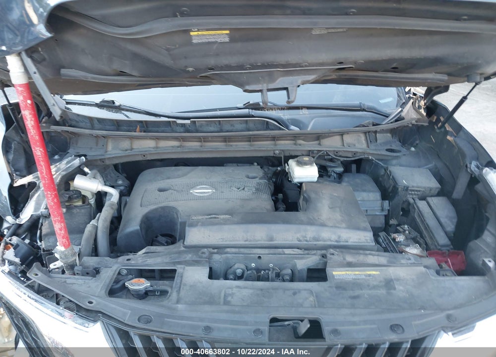 2015 NISSAN MURANO SV VIN: 5N1AZ2MG8FN243883