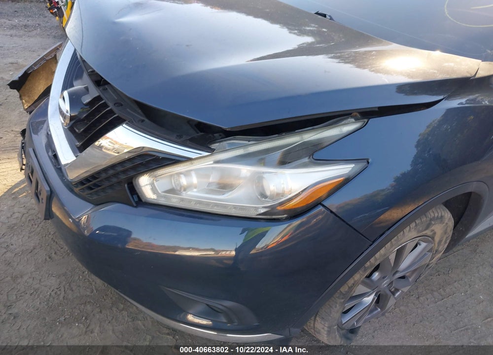 2015 NISSAN MURANO SV VIN: 5N1AZ2MG8FN243883