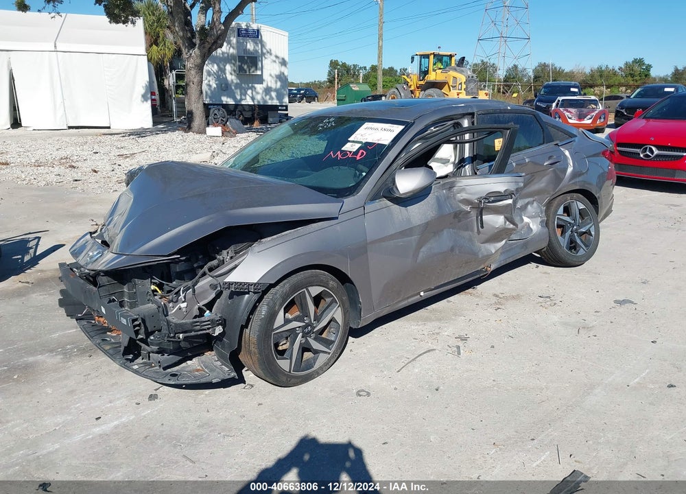 2023 HYUNDAI ELANTRA LIMITED VIN: KMHLP4AGXPU502332