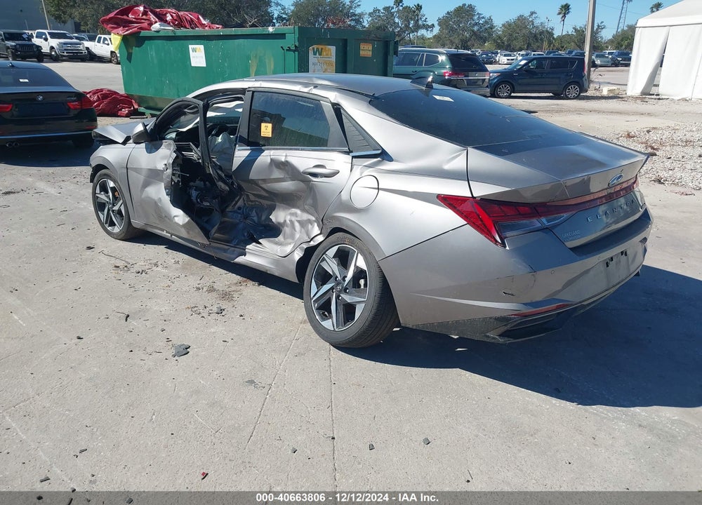 2023 HYUNDAI ELANTRA LIMITED VIN: KMHLP4AGXPU502332
